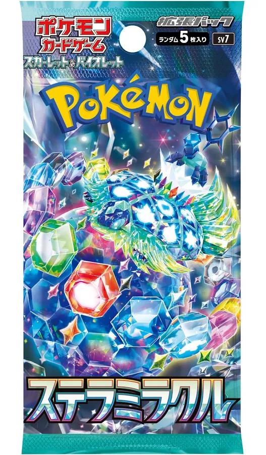PKU361000 Pokemon Stellar Miracle Boosters (SV7) Japanese Language Release
