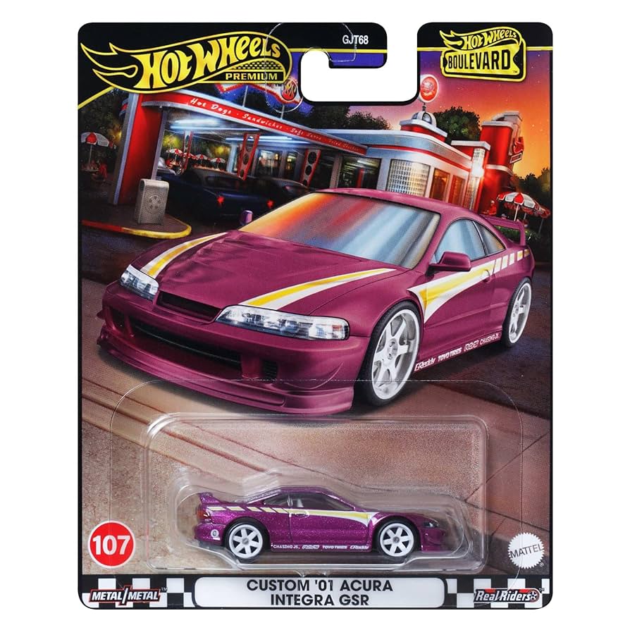 HWHRT77 HW1:64 BOULEVARD 2023 Custom 01 Acura Integra gsr