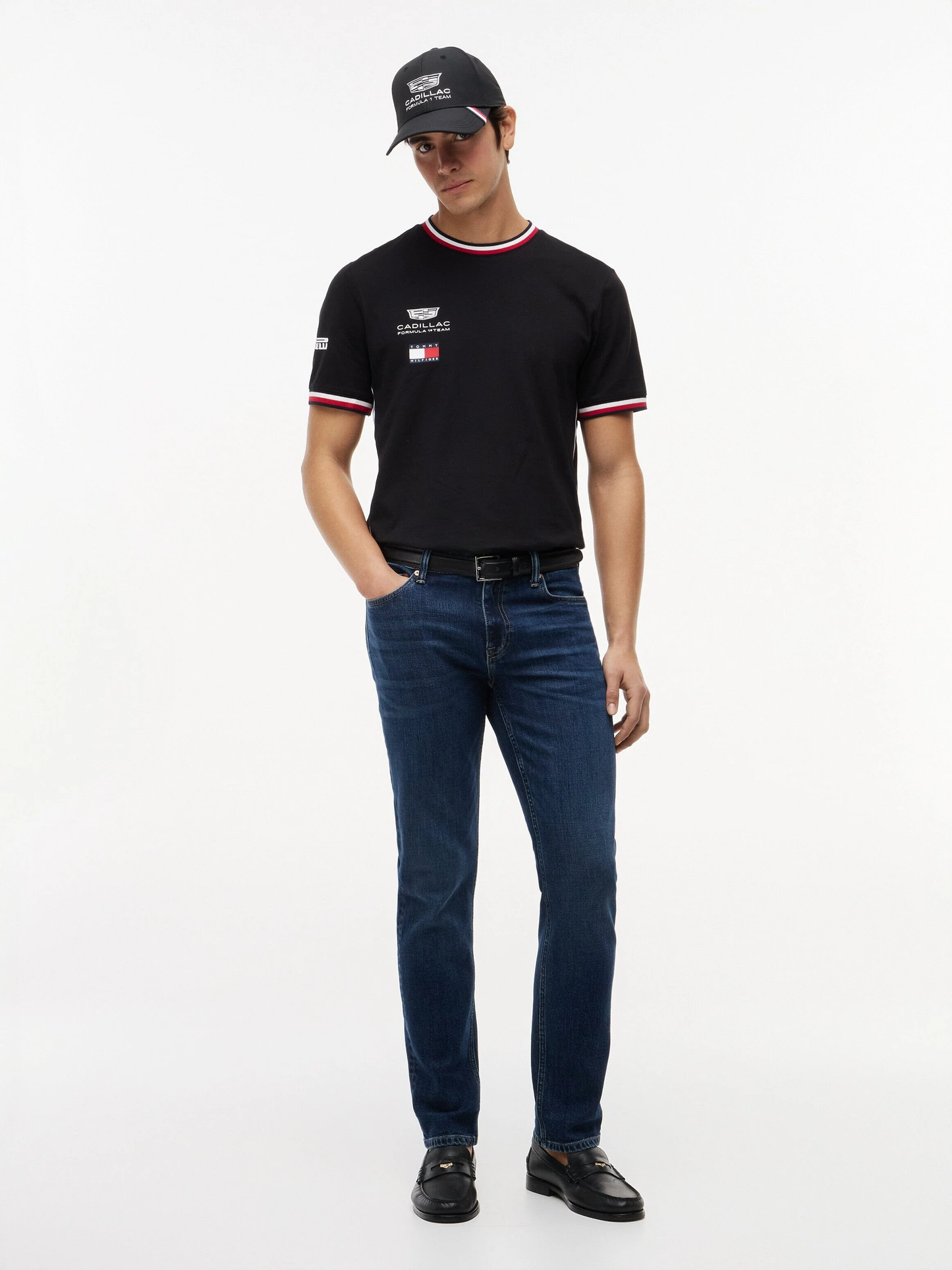 MN00076 Cadillac F1 Racing 2026 Team T-Shirt - Black