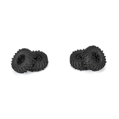 PRO1021510 1/24 Mickey Thompson Baja Pro X F/R 1.0" MTD 7mm Black Holcomb (4)