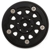YQW-1305BGD Injora 1.3" D-Slot Super Heavy Brass Micro Rock Crawler Beadlock Wheels (81g ea) (Black) (4)