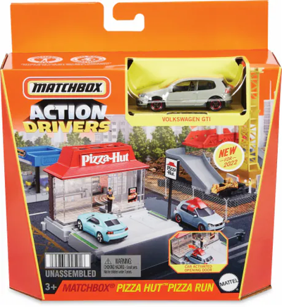 HDL10 Matchbox Action Drivers Pizza Hut