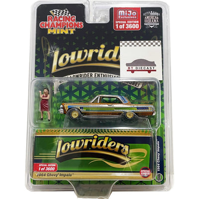 CHASE - MJRCCP1014-24 RC 1:64 LRM 1964 Chevrolet Impala Lowriders w/Figure-CHASE