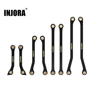 ASC18-32 INJORA Black Brass High Clearance Links for 1/18 Redcat Ascent-18 APEX