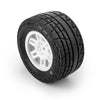 PRO1034513 Pro-Line Racing 1/16 Menace Front/Rear Street Tires Mounted 12mm White Split Six (2): ARRMA MINI KRATON