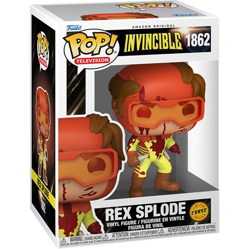 FU90322 CHASE! Invincible Rex Splode Funko Pop! #1862