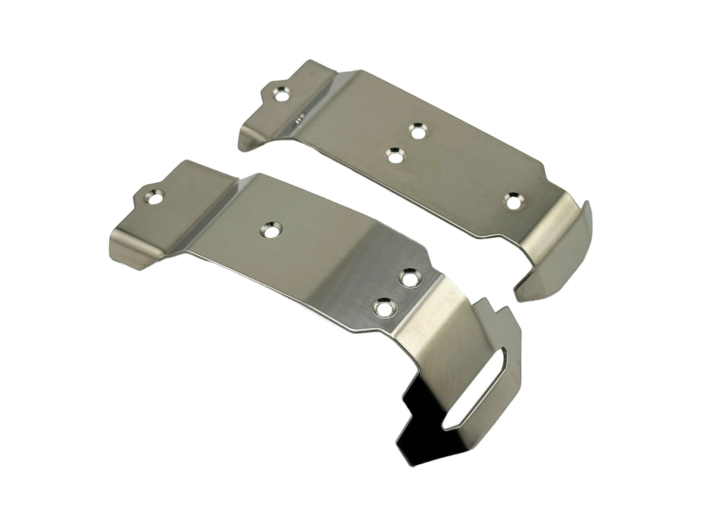 NSRMINIM018 Stainless Steel Chassis Armor Skid Plate For Traxxas Mini Maxx RC Car