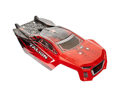 ARA406135 Talion 6S BLX 1/8 Pre-Painted Truck Body (Red/Black)