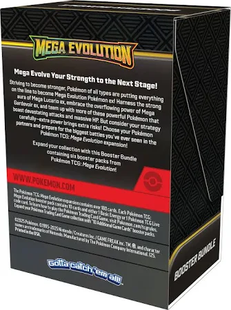 PKU10-10054-108 Pokemon Mega Evolution #1 Booster Bundle