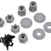 JCO3377S Tribute 2.6x3.6" Monster Truck Wheel (Silver) (2)