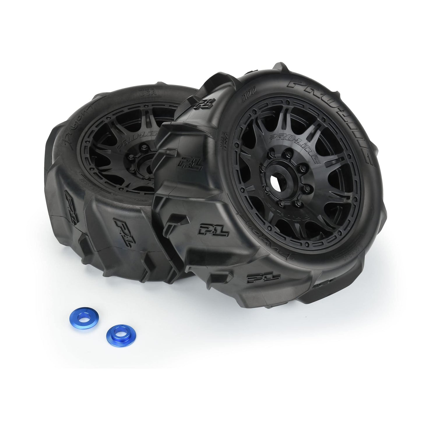 PRO1020210 DUMONT Paddle Sand/Snow for XMaxx, Kraton 8S Large Scale Mounted Tires
