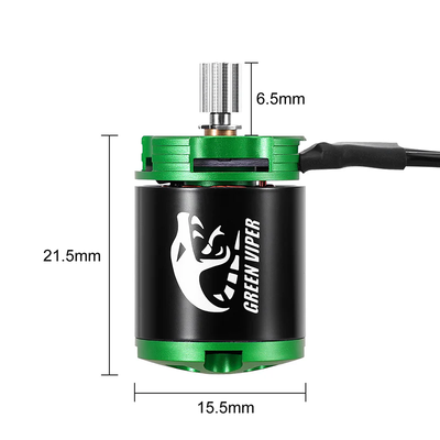INM24-SCX30 INJORA Green Viper 1621 Brushless Motor 4300KV for 1/30 SCX30