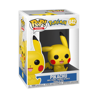 FU56307 Pokemon Pikachu Sitting Funko Pop!