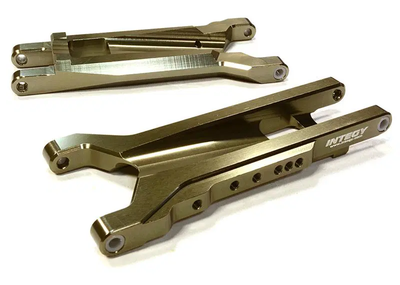 INTC26397GREY Billet Machined Lower Suspension Arm 1/10 4X4