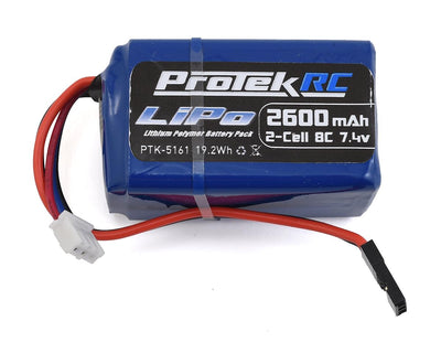 PTK5161 LiPo Hump/Short Receiver Battery Pack (7.4V/2600mAh)
