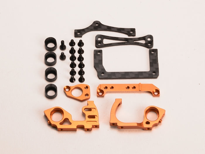 MR3300 PN Racing Mini-Z V5 LCG 98mm Motor Mount (Orange)