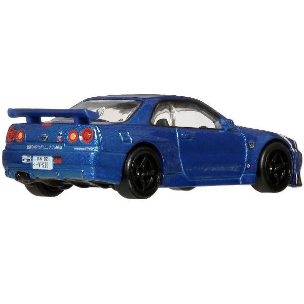 HWJBK92 Hot Wheels Premium Timeless Icons Nissan Skyline GT-R V-Spec II (BNR34)