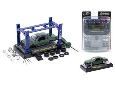 M2machines 37000-81 1987 Buick Grand National Custom in Forest Green