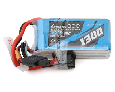 GEA133S45T3GT Gens Ace G-Tech Smart 3S 1300mAh 45C Lipo Battery