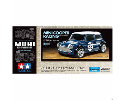 TAM58747 Tamiya Mini Cooper Racing Electric 1/10 FWD/RWD On-Road Kit (MB-01)