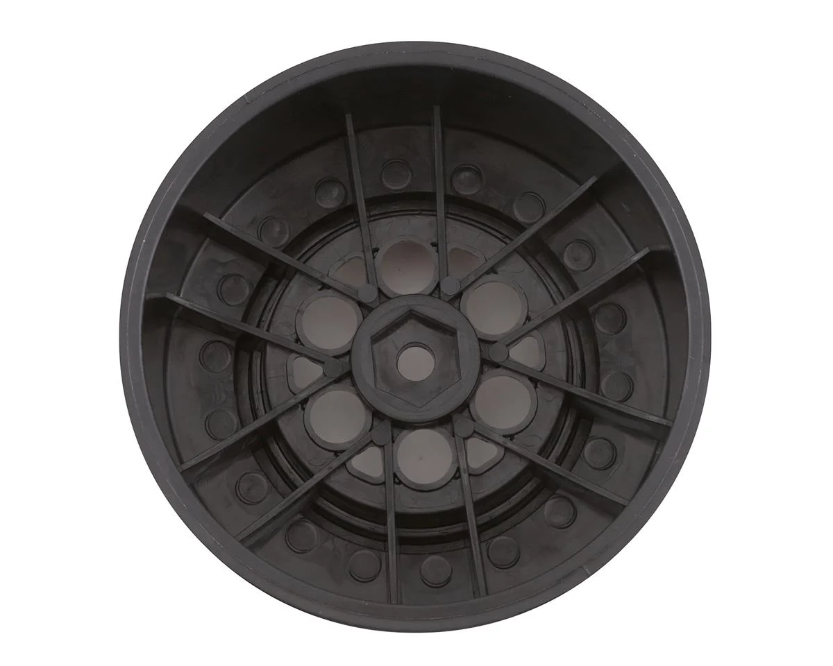 PRO279403 Showtime+ Wide Rear 2.2"/3.0" 12mm Drag Wheels (2) Black