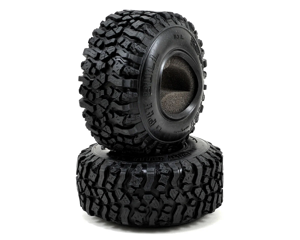 PB9003NK Pit Bull Tires Rock Beast 1.9" Scale Rock Crawler Tires w/Foams (2) (Komp)