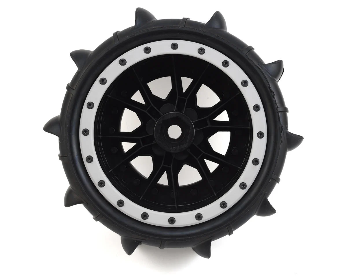 PRO1014613 Sling Shot Pre-Mounted Sand Tires w/Impulse Pro-Loc Wheels (MX43) 4.3"