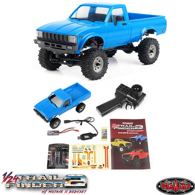 Z-RTR0052 RC4WD 1/24 Trail Finder 2 RTR with Mojave II Hard Body Set (Blue)