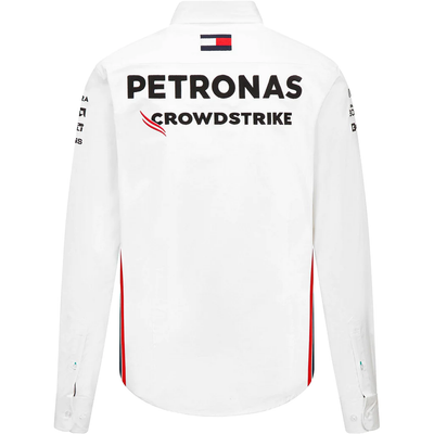 701223406 Mercedes AMG Petronas F1 2023 Men's Team Button Down Shirt