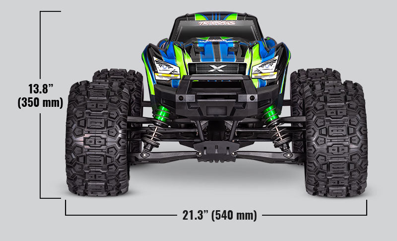 77096-4 XMaxx 8S 4x4 1/6 Scale Brushless Monster Truck With Belted Sledgehammer Tires