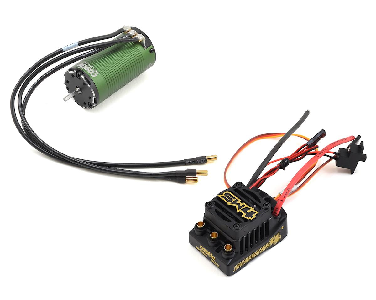CSE010-0164-07 Sidewinder SW4 Waterproof 1/10 ESC/Motor Combo w/1415 (2400kV)
