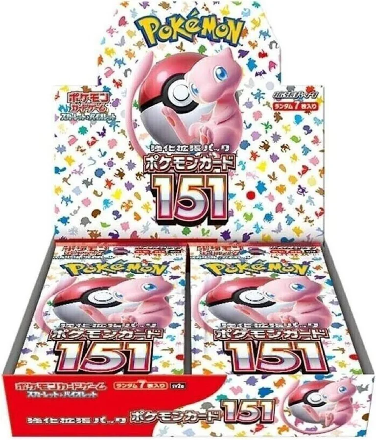 PKU346038 Pokemon Card 151 Boosters (SV2A) Japanese Language Release