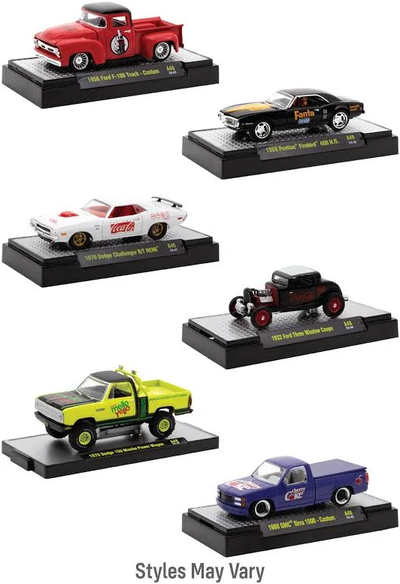 M2Machines 52500 1:64th Scale Coca-Cola Assortment