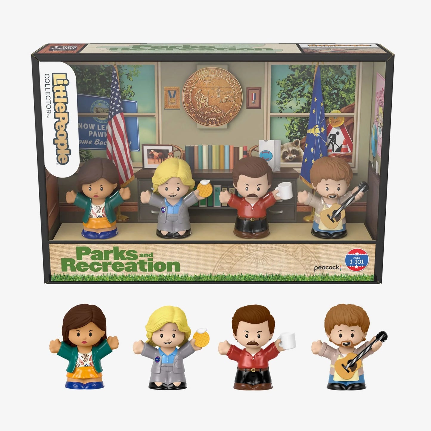 HFG45 Parks and Recreation Little People Set