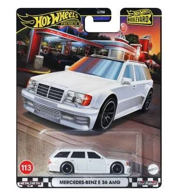 HWHRT78 HW 1:64 Boulevard 2023 Z- Mercedes Benz E36 AMG Estate Cust