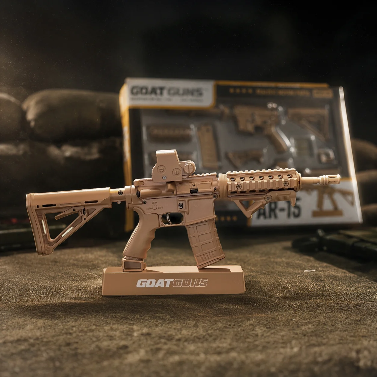 GoatGuns AR15 Model - Coyote