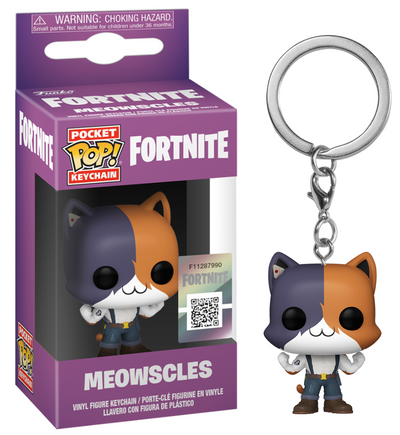 FU53749 Fortnite Meowscles Keychain