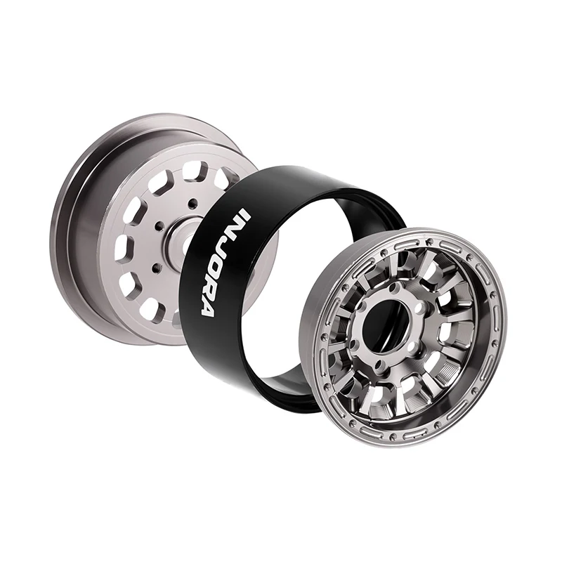 DGW-1056GL INJORA 1.0" Aluminum Wheels for Micro Crawlers (W1056)