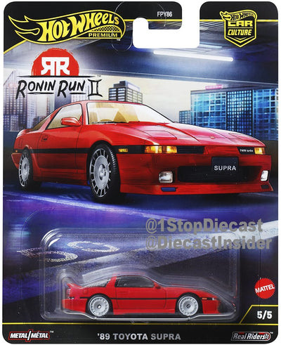 HWJBK90 Hot Wheels Premium Ronin Run II '89 Toyota Supra