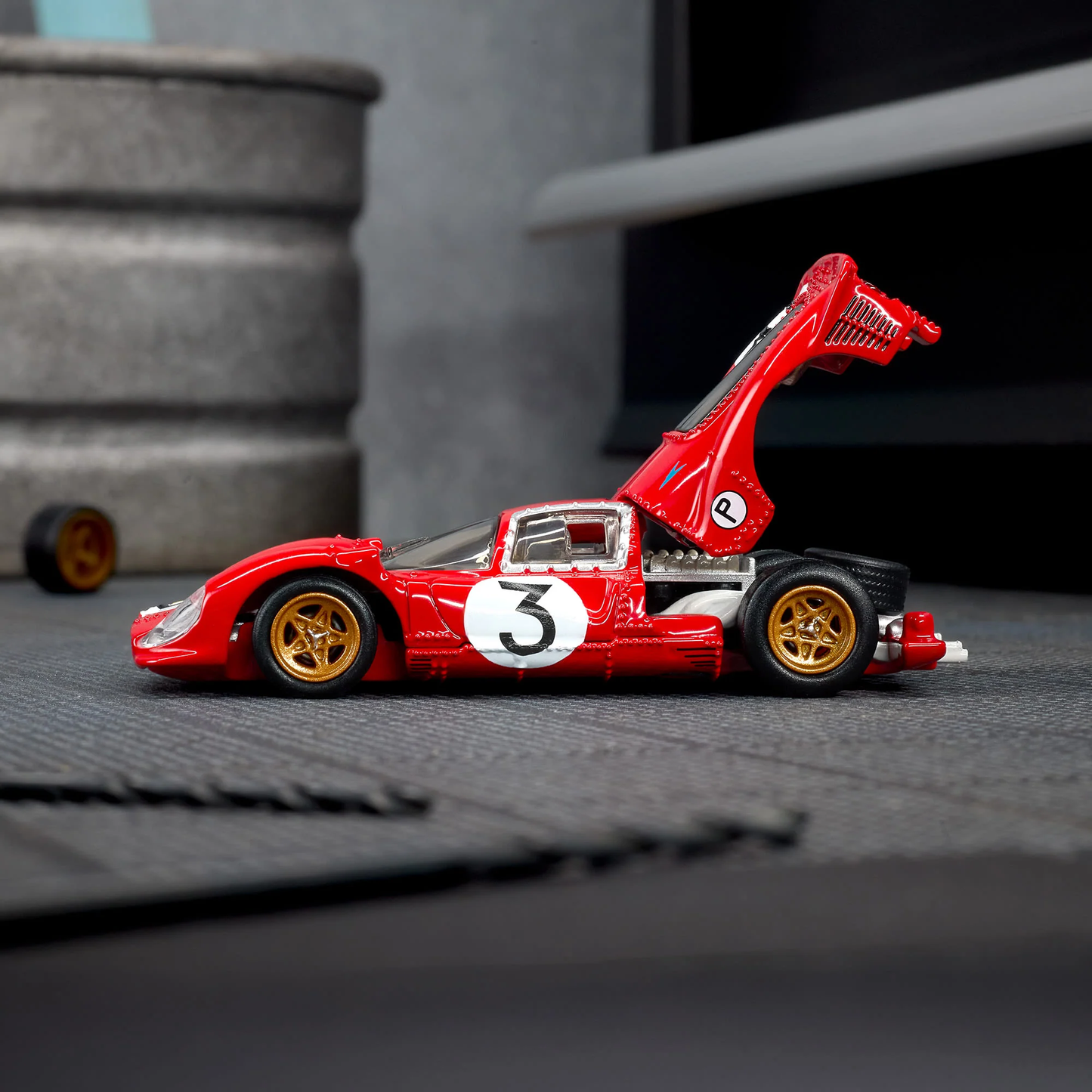 HWJCP47 Hot Wheels Elite 64 1967 Ferrari 330 P4
