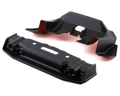 ARA410010 Felony 6S BLX Pre-Painted Splitter & Diffuser (Black/Orange)