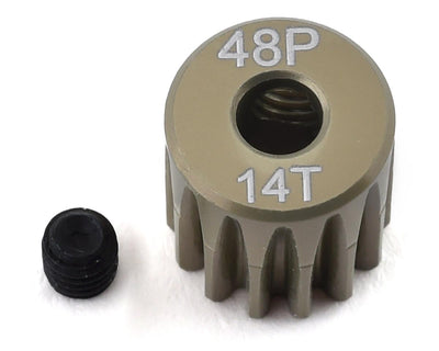 PTK8601 48P Lightweight Hard Anodized Aluminum Pinion Gear (3.17mm Bore) (14T)