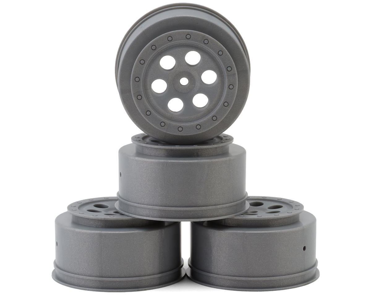 TKR2220G Tekno RC TR606 SCT Offset Short Course Wheels (Grey) (4) w/12mm Hex
