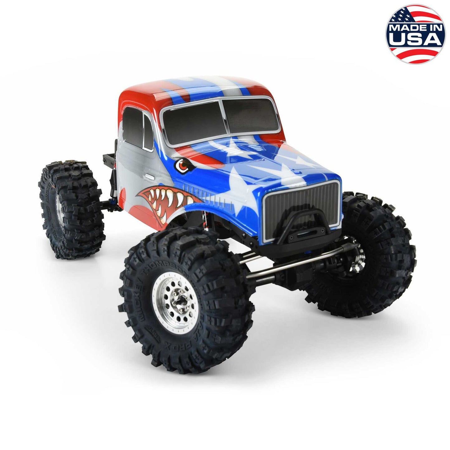 PRO360622 1/10 Limited Edition Pre-Cut/Pre-Painted Comp Wagon Cab-Only Body Stars and Stripes