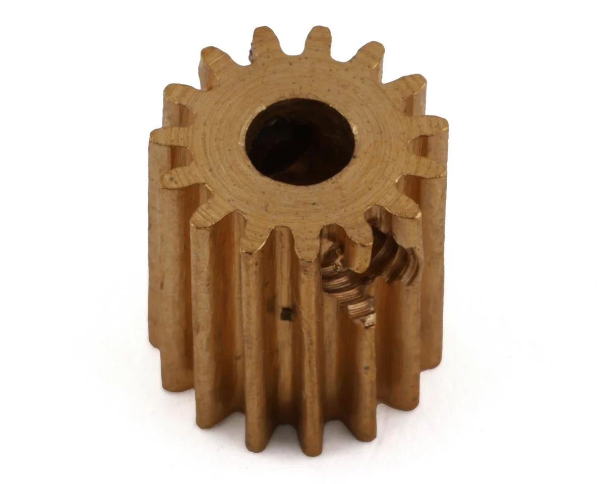 FUR-2058 15T Mod 0.5 Brass Pinion Gear