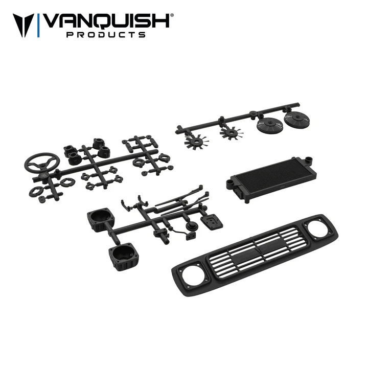 VPS10187 Vanquish Products VS4-10 Origin Classic Complete Pre-Trimmed Body Set (Clear)