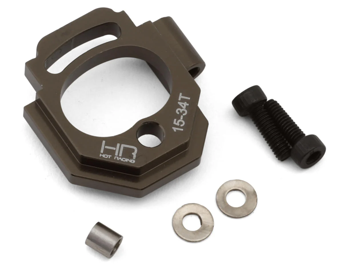 HRAMN18A11 Hot Racing Arrma® Mini Kraton® Aluminum Adjustable Motor Mount (15-34T)