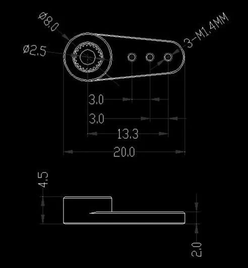 NSD-MHRN14 20mm M1.4 Micro Horn