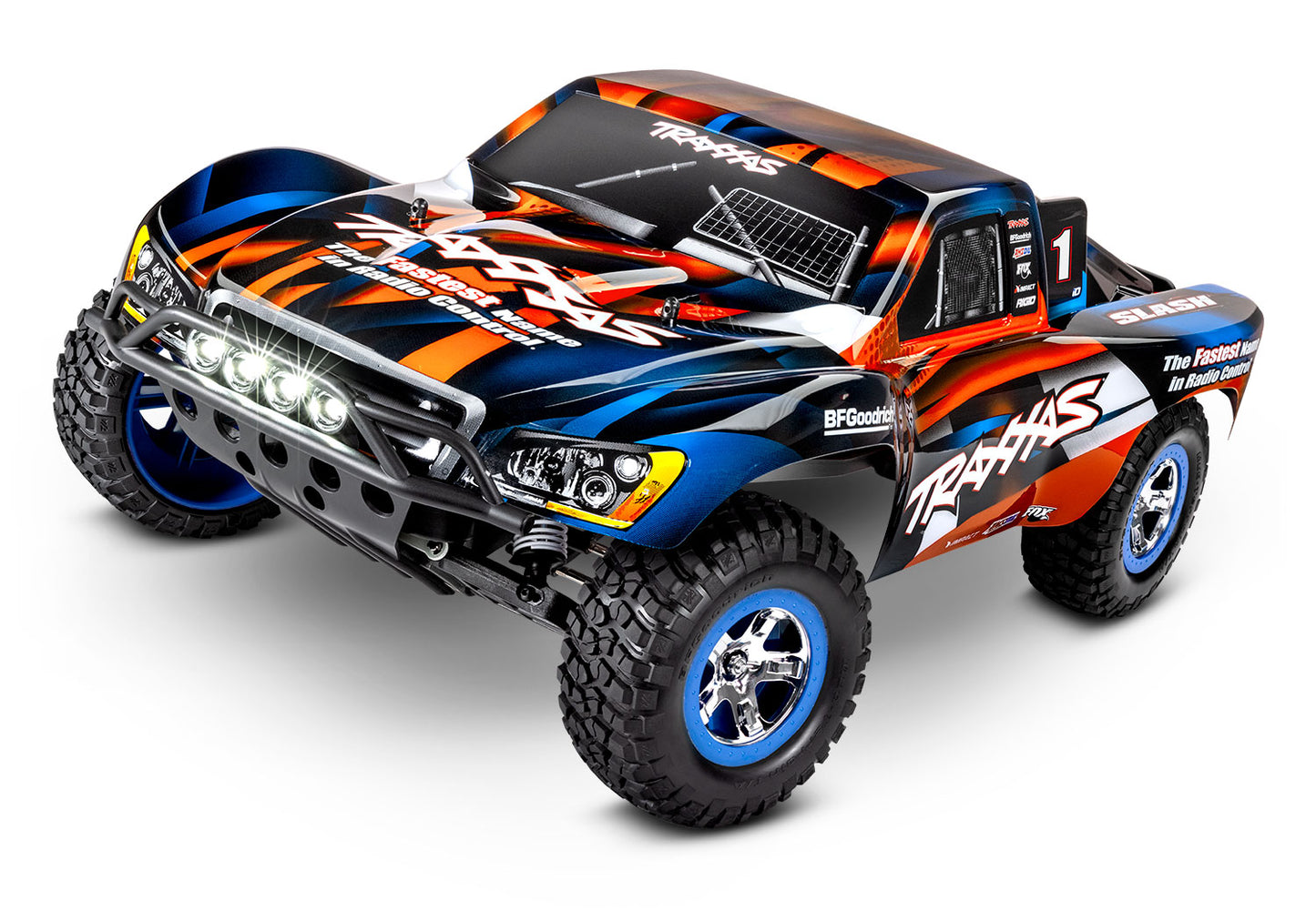 58034-61 Slash 1/10 Short Course Truck XL-5 ESC W/ LED Light