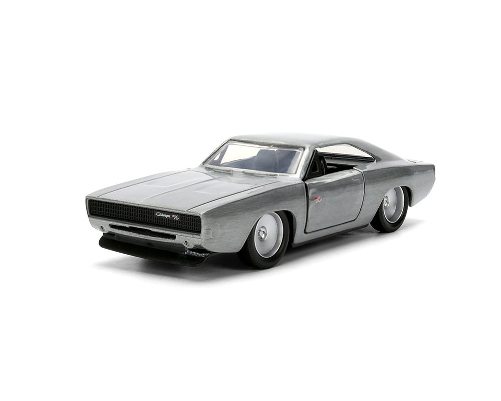 Jada 97350 1:32 Dom’s Dodge Charger R/T – Raw Metal 1968– Fast & Furious 25 Year Anniversary